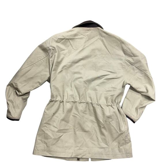 Vintage COACH C5J-0957 Barn Trench Coat Jacket, Handmade in USA Mens size M READ - Picture 2 of 14